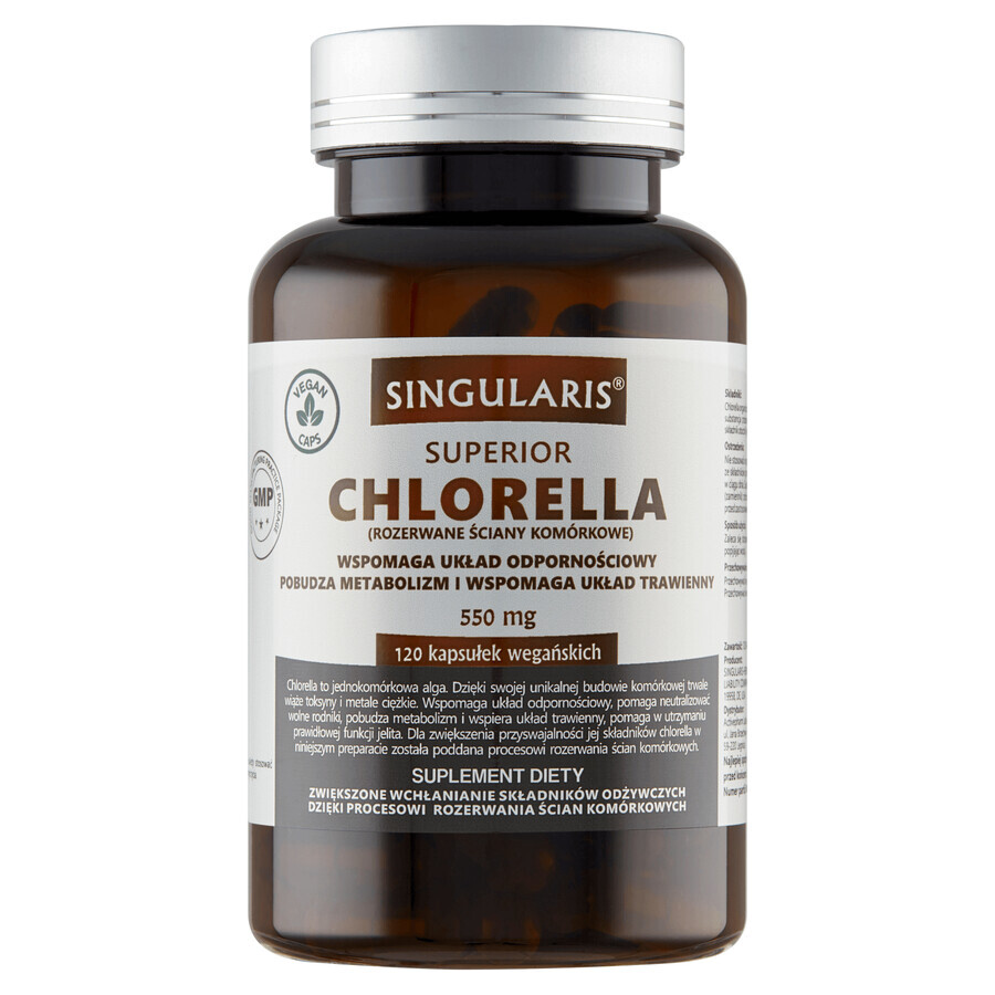 Singularis Superior Chlorella, 120 capsules