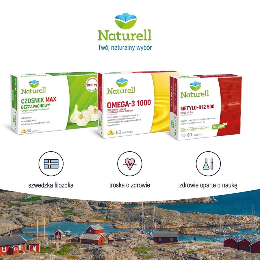 Naturell Methyl-B12 500, 60 comprimés