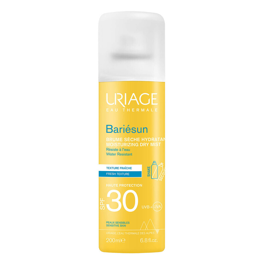 Uriage Bariesun, ceață pentru față și corp, SPF 30, 200 ml