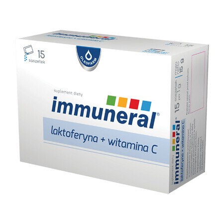 Immunitaire, lactoferrine + vitamine C, 1 g x 15 sachets