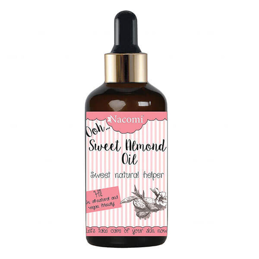 Olio di Mandorle Dolci Nacomi con Pipetta, 50ml