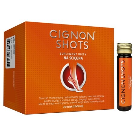 Valentis Cignon Shots, 10 ml x 20 injectieflacons