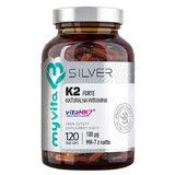 MyVita Silver Vitamine K2 100 µg FORTE, natuurlijk, 120 capsules