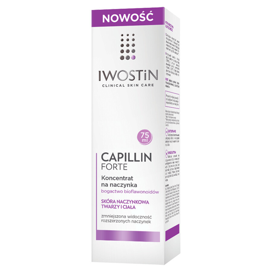 Iwostin Capillin Forte, concentraat voor bloedvaten, 75 ml