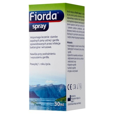 Fiorda Spray, pour adultes et enfants de plus de 1 an, 30 ml