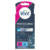 Veet Easy-Gel Precision Wax Patches for Facial Hair Removal, Sensitive Skin, 20 Count