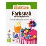 Joy of colours ORGANIC kleurstof voor gebak, 6 x 8g, Biovegan