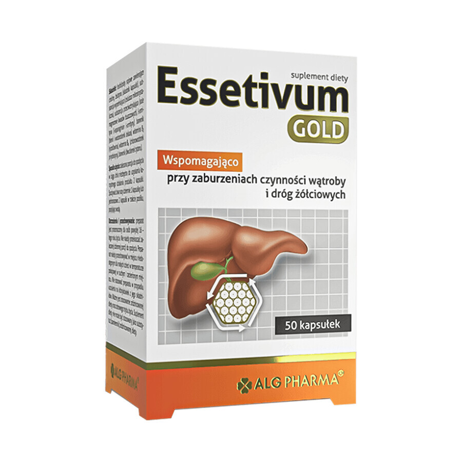 Essetivum Goud, 50 capsules