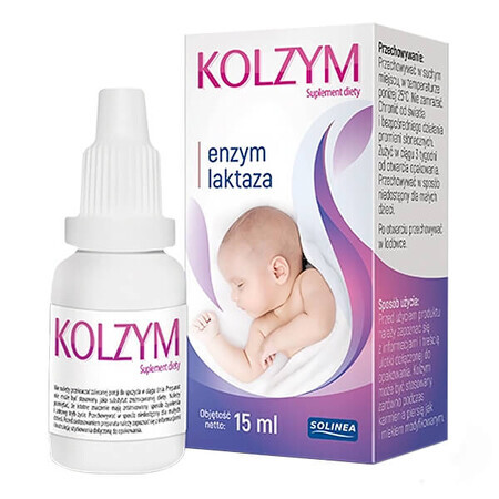 Colzyme, lactase, druppels voor oraal gebruik, 15 ml