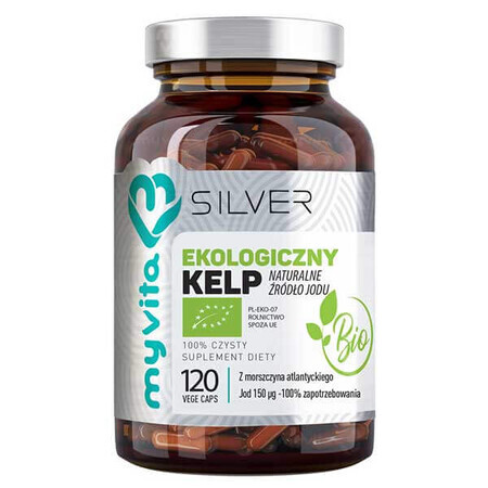 MyVita Silver, Kelp organic, 120 capsule