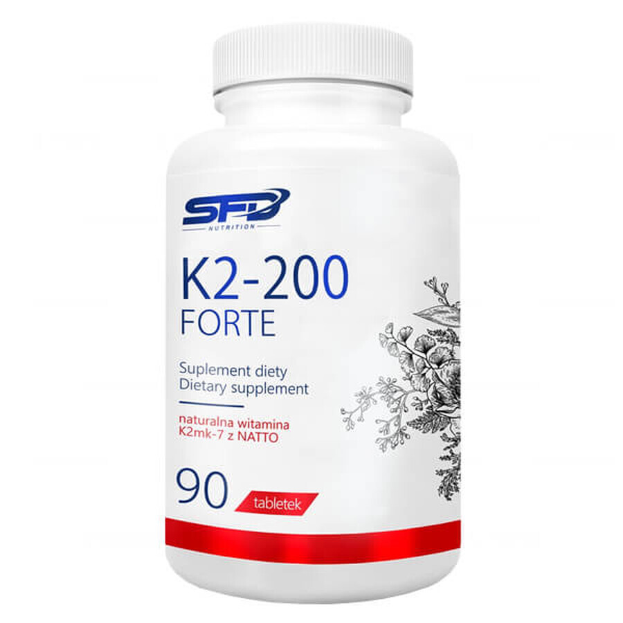 SFD K2-200 Forte, Vitamina K 200 µg, 90 comprimate