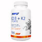 SFD D3 + K2 Forte, vitamine D 2000 IE + vitamine K 200 &#181;g, 90 tabletten