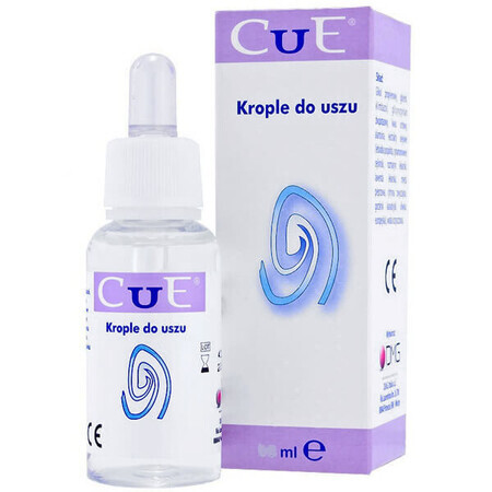 Cue, ear drops, 30 ml