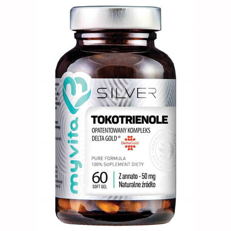 MyVita Silver Tocotrienols DeltaGold, 60 gélules