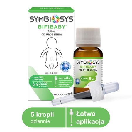 Symbiosys Bifibaby krople 8 ml