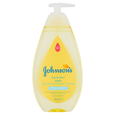 Johnson&#39;s baby, top-tot-teen-, lichaams- en haarwasbeurt, 500 ml