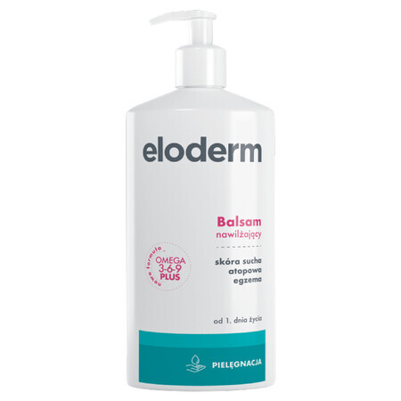 Eloderm, lichaamsbalsem, hydraterend, vanaf 1 dag oud, 400 ml