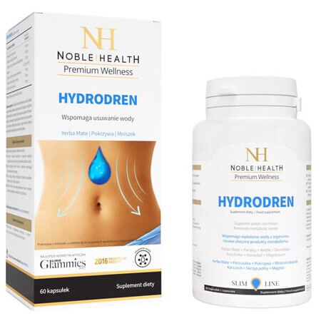 Noble Health Hydrodren, 60 gélules