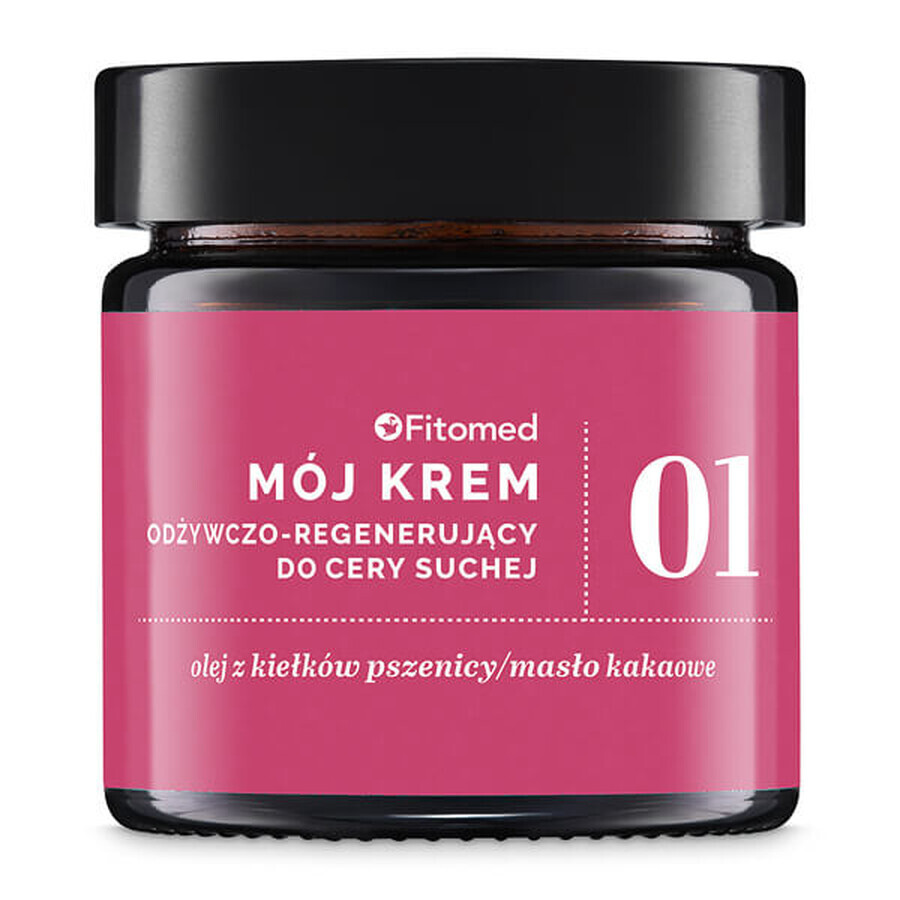 Fitomed My Cream No. 01, voedend en regenererend voor de droge huid, 55 g