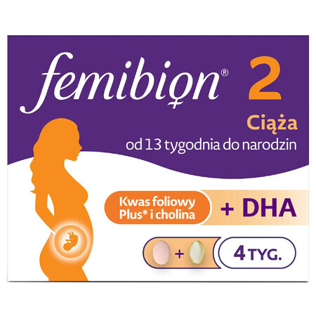 Femibion ​​2 Zwangerschap, 28 tabletten + 28 capsules