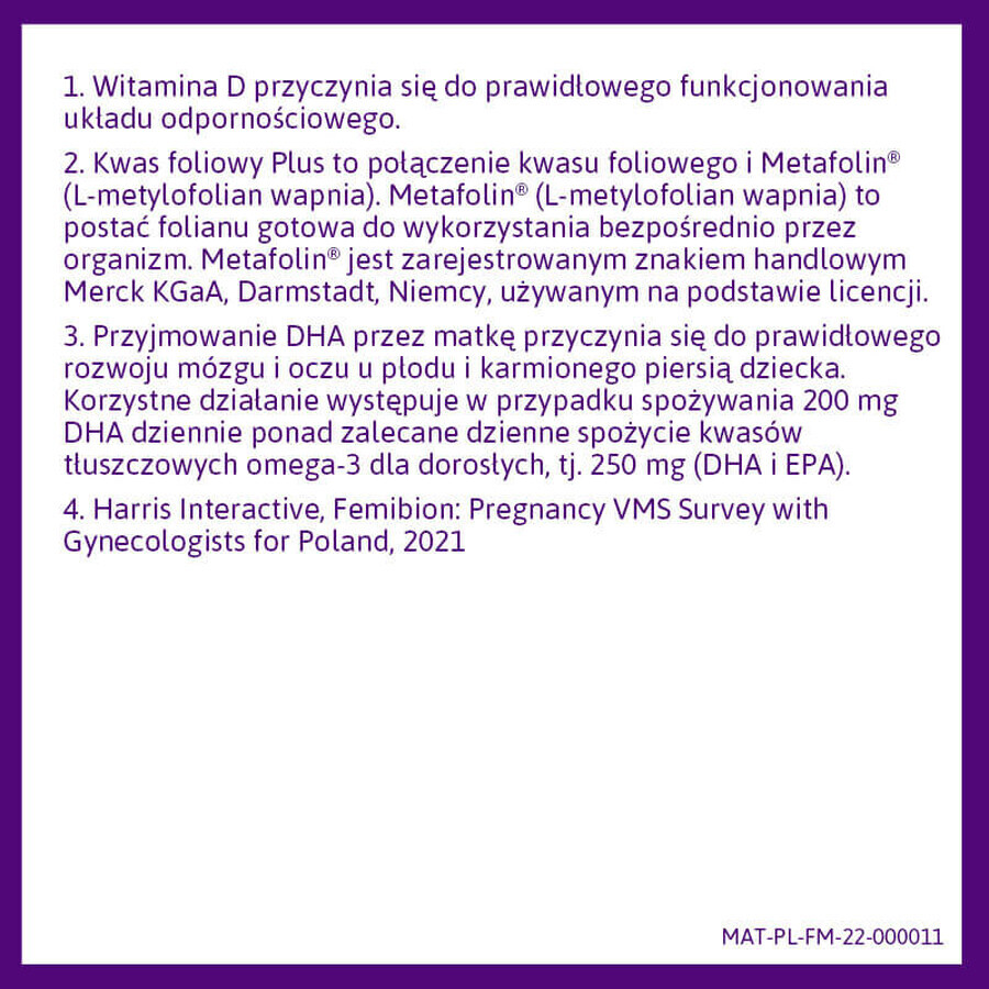 Schwangerschaftsmultivitamin Femibion 2, 112 Tabletten und Kapseln