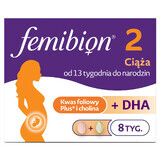 Femibion ​​2 Zwangerschap, 56 tabletten + 56 capsules