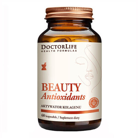 Doctor Life, antioxydants de beauté, activateur de collagène, 60 gélules