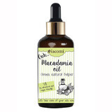 Nacomi, macadamia-olie met pipet, 50 ml