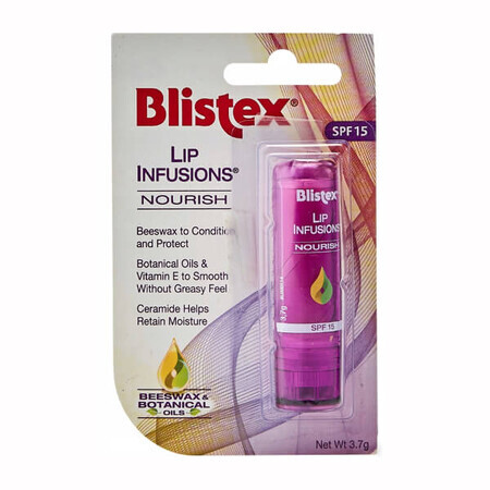 Blistex Infusions Nourish, lippenbalsem, SPF 15, 3,7 g