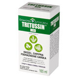 Tretussin Med, siroop, zwarte bessensmaak, 165 ml