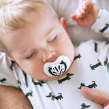 Lovi, Salt & Pepper dynamic pacifier, from 3-6 months, 2 pieces