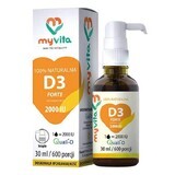 MyVita Vitamin D3 2000 IU Forte, drops, 30 ml