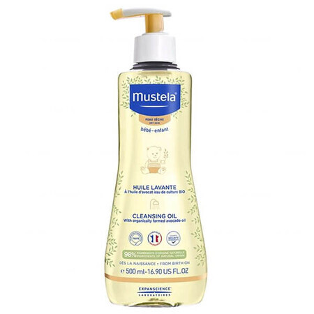 Detergente Delicato per Neonati Mustela, 500 ml