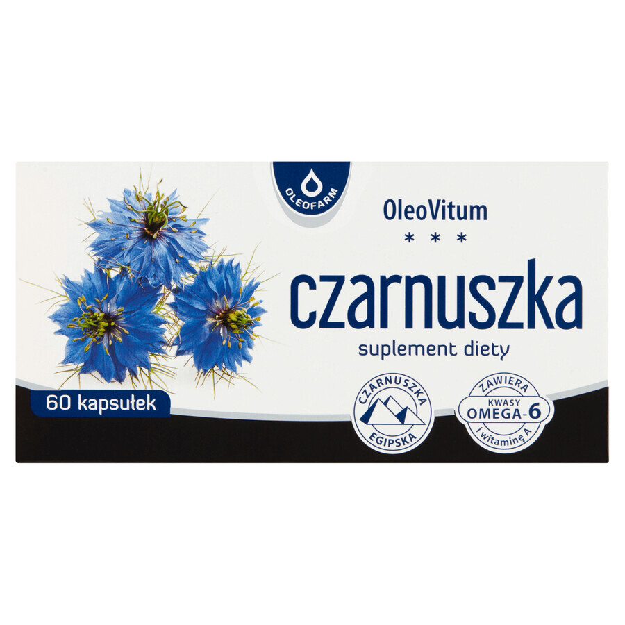 OleoVitum Zwarte komijn, 60 capsules