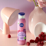 Nivea Fresh Blends, gel de duș răcoritor, zmeură, afine și lapte de migdale, 300 ml