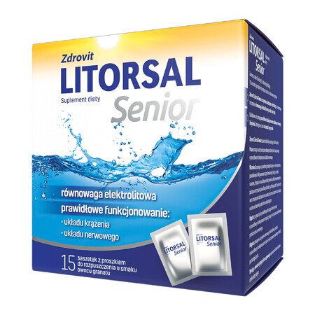 Zdrovit Litorsal Senior, Pulver, 15 Beutel