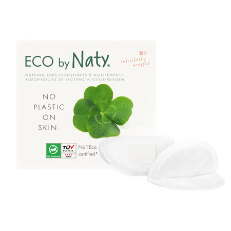 Eco by Naty, Ecologische borstvoedingspads, 30 stuks