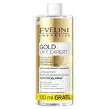 Eveline Cosmetics Gold Lift Expert, luxury anti-wrinkle micellar lotion, 500 ml