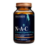 Doctor Life NAC, N-acetylcysteïne 250 mg, 60 capsules