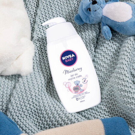 Nivea Baby Micellar, micellaire lichaamswasgel, voor kinderen, 500 ml