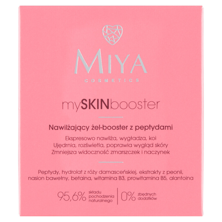 Miya mySKINbooster, hydraterende gel-booster met peptiden, 50 ml