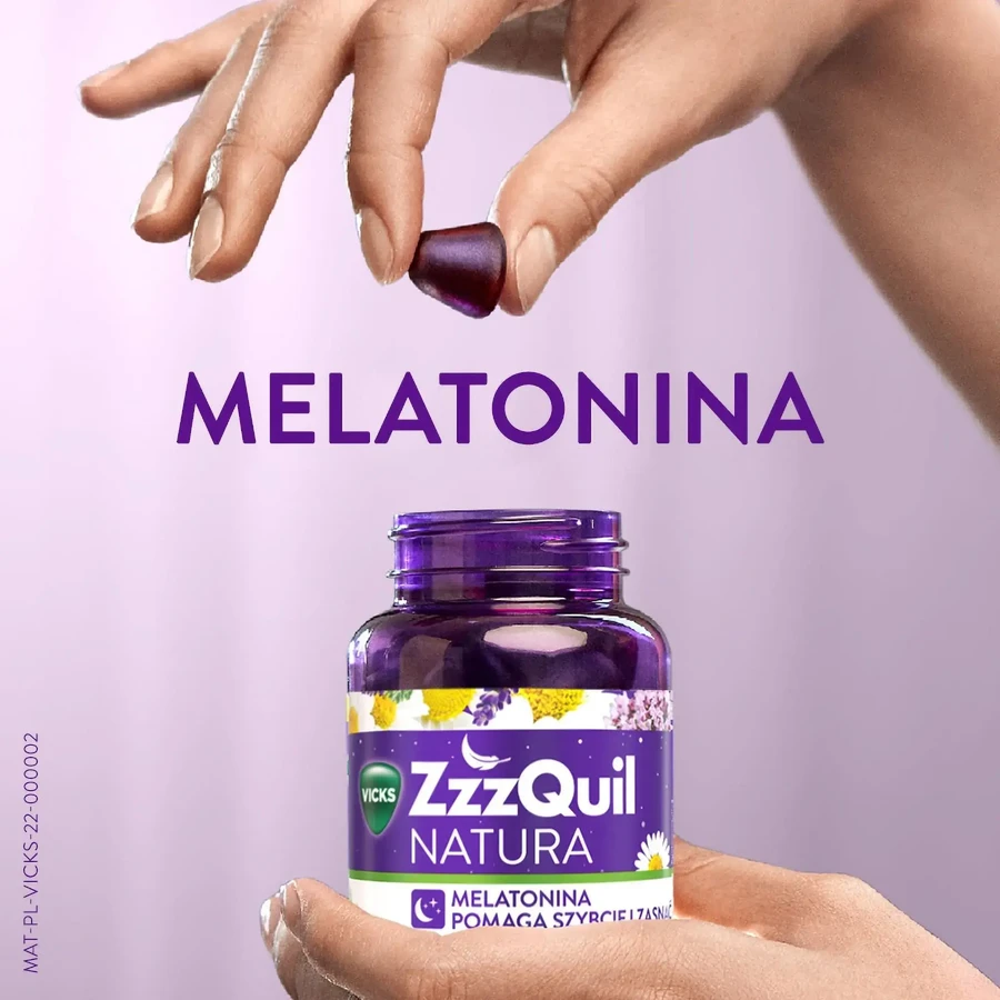 ZzzQuil Natura, gelei, 60 stuks