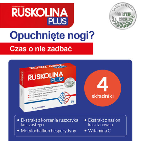 Ruskolina Plus, 30 capsules