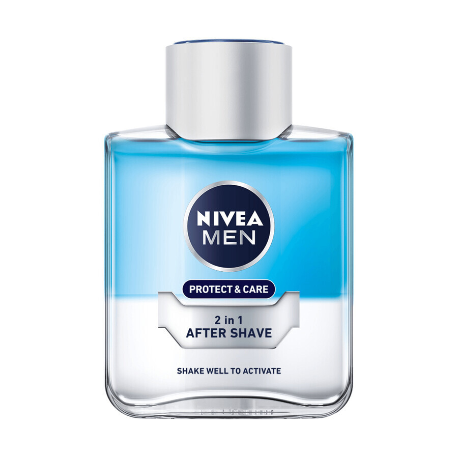 Nivea Men Protegge  amp; Cura Balsamo Dopobarba Lenitivo e Idratante, 100ml