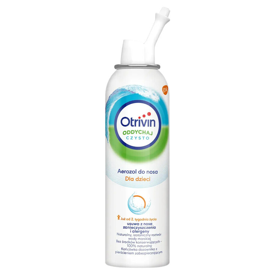 Otrivin Breathe Clean, neusspray voor kinderen vanaf 2 weken, 100 ml