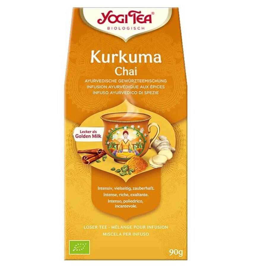 Biologische Kurkuma Thee, 90g, Yogi Tea