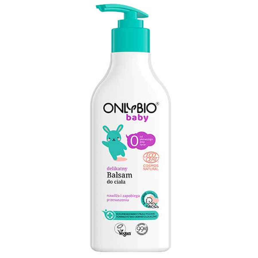 OnlyBio Baby, delicate body lotion for babies from the first day, 300 ml