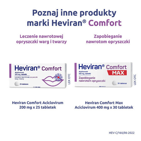 Heviran Comfort, herpespleisters, 15 stuks