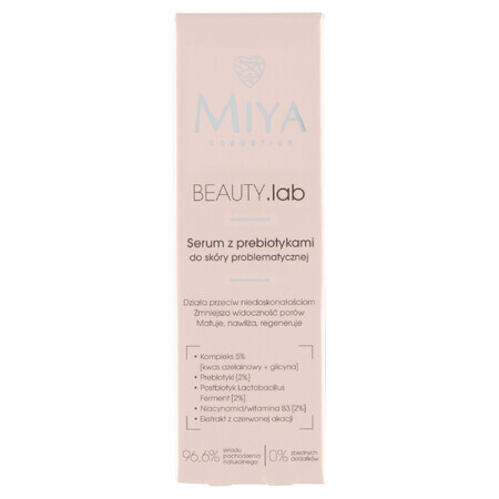 Miya BEAUTY.lab, serum met prebiotica voor de problematische huid, 30 ml