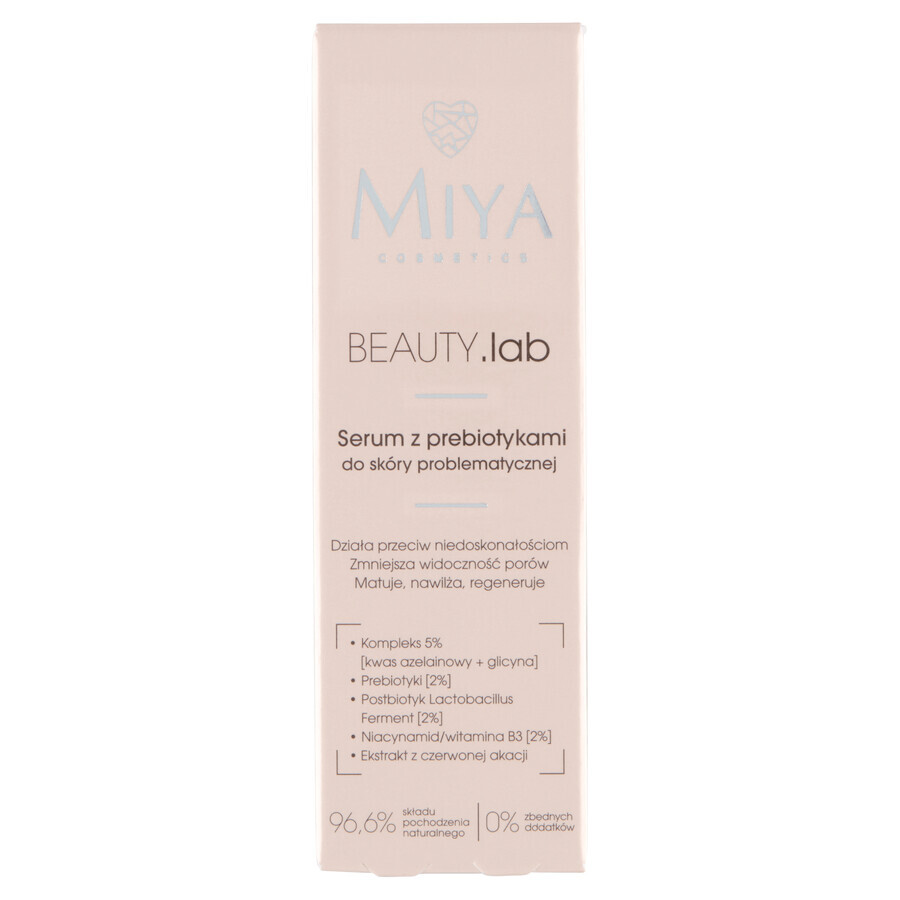 Miya BEAUTY.lab, serum met prebiotica voor de problematische huid, 30 ml